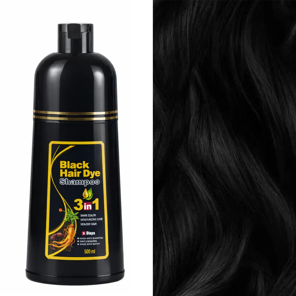 Shampoo Hair Dye 3 em 1
