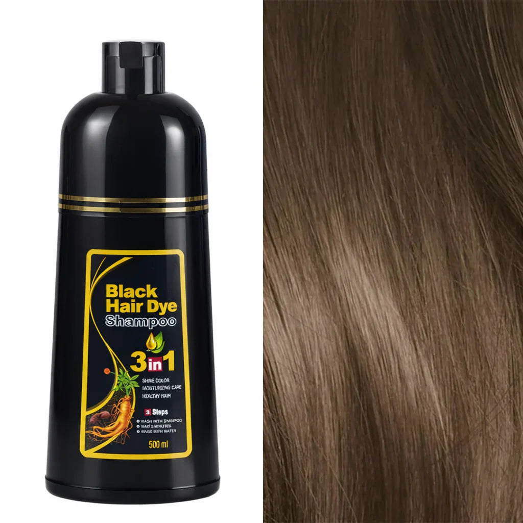 Shampoo Hair Dye 3 em 1