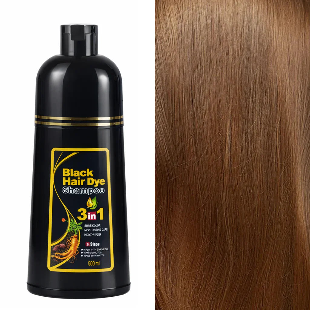 Shampoo Hair Dye 3 em 1