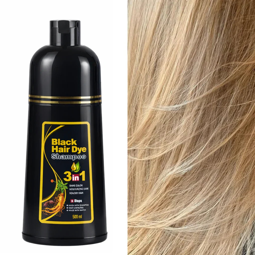 Shampoo Hair Dye 3 em 1