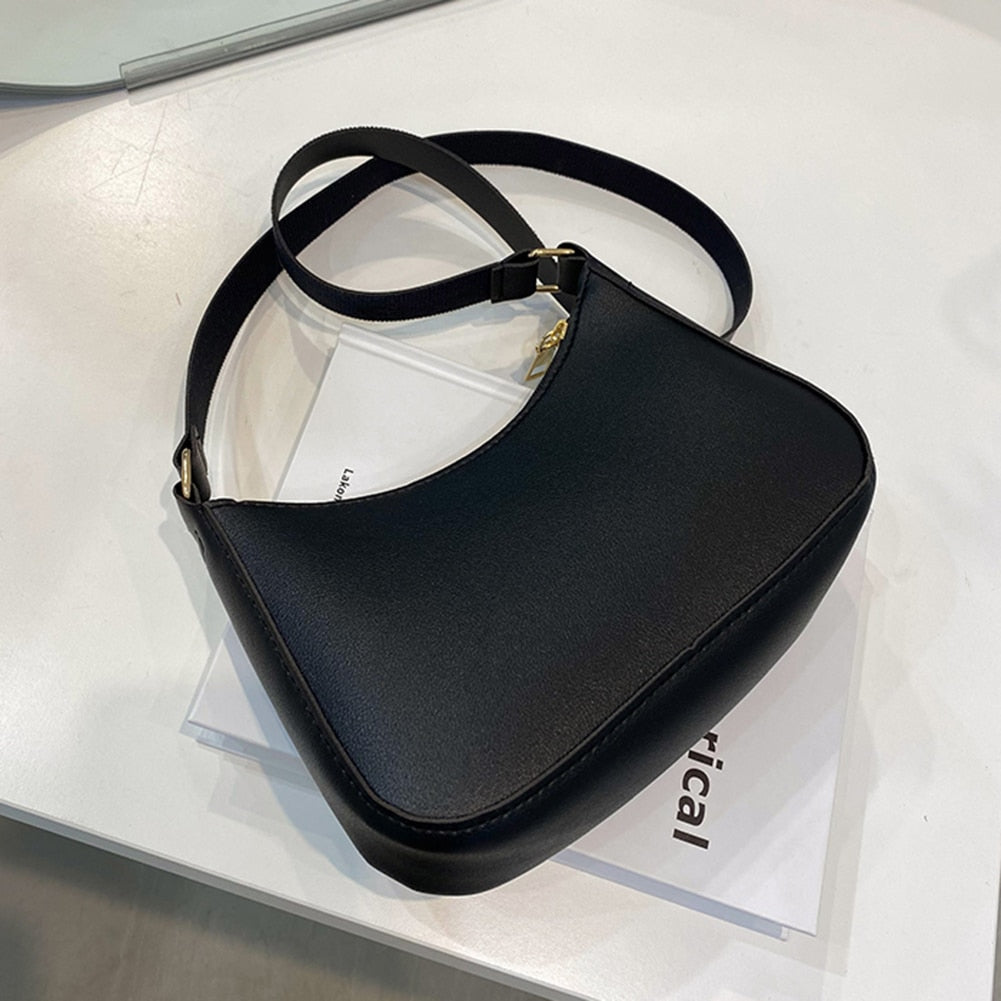 Bolsa Feminina Retrô De Couro