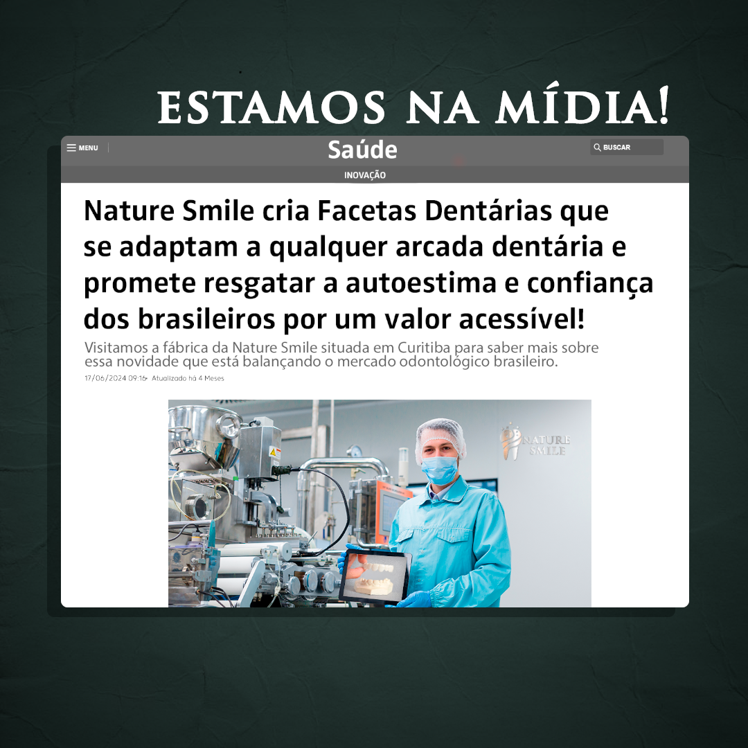 Nature Smile® - Facetas Dentárias Removíveis
