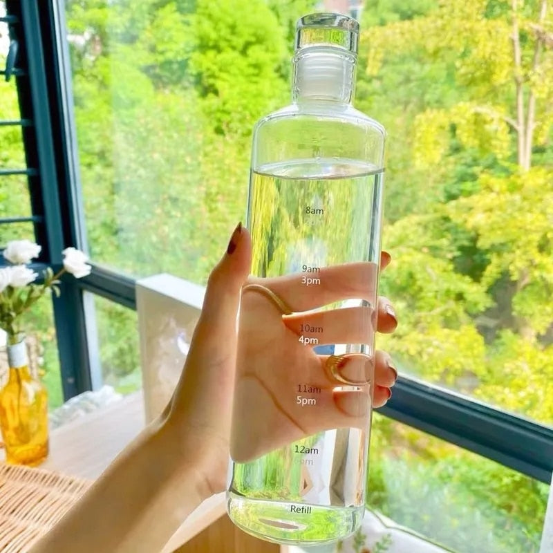 Garrafa de Água Transparente