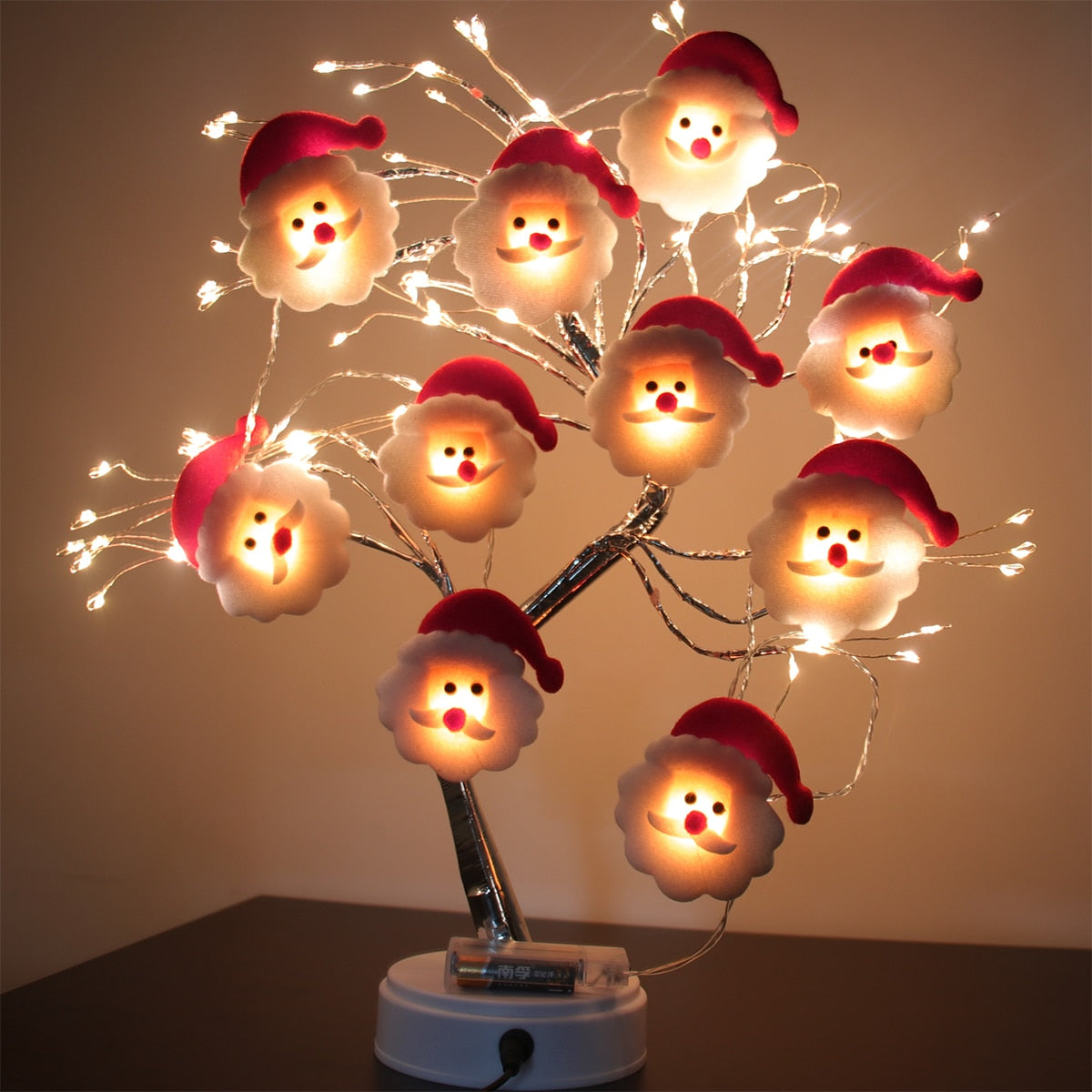 Luzes de Corda de Árvore de Natal