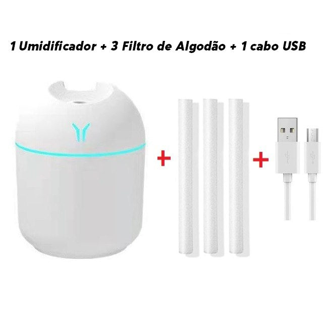 Umidificador de Ar Usb 250ml