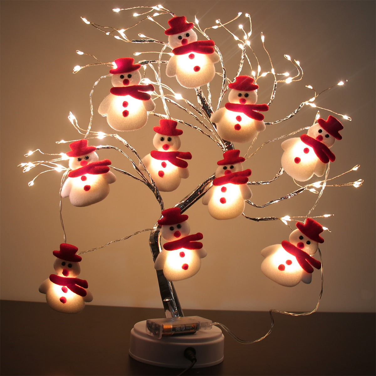 Luzes de Corda de Árvore de Natal